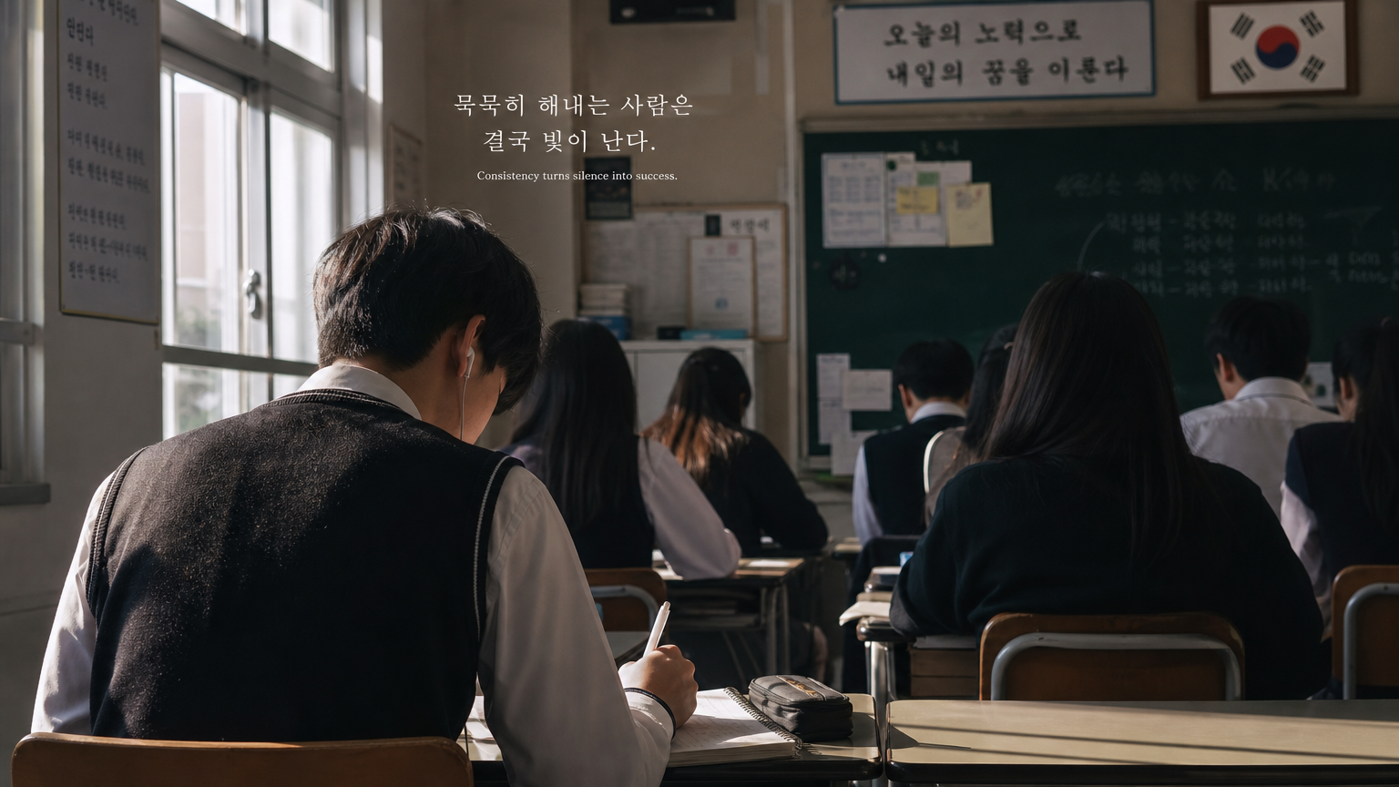 학업에서 뛰어난 성적을 보이는 숨겨진 천재 학생