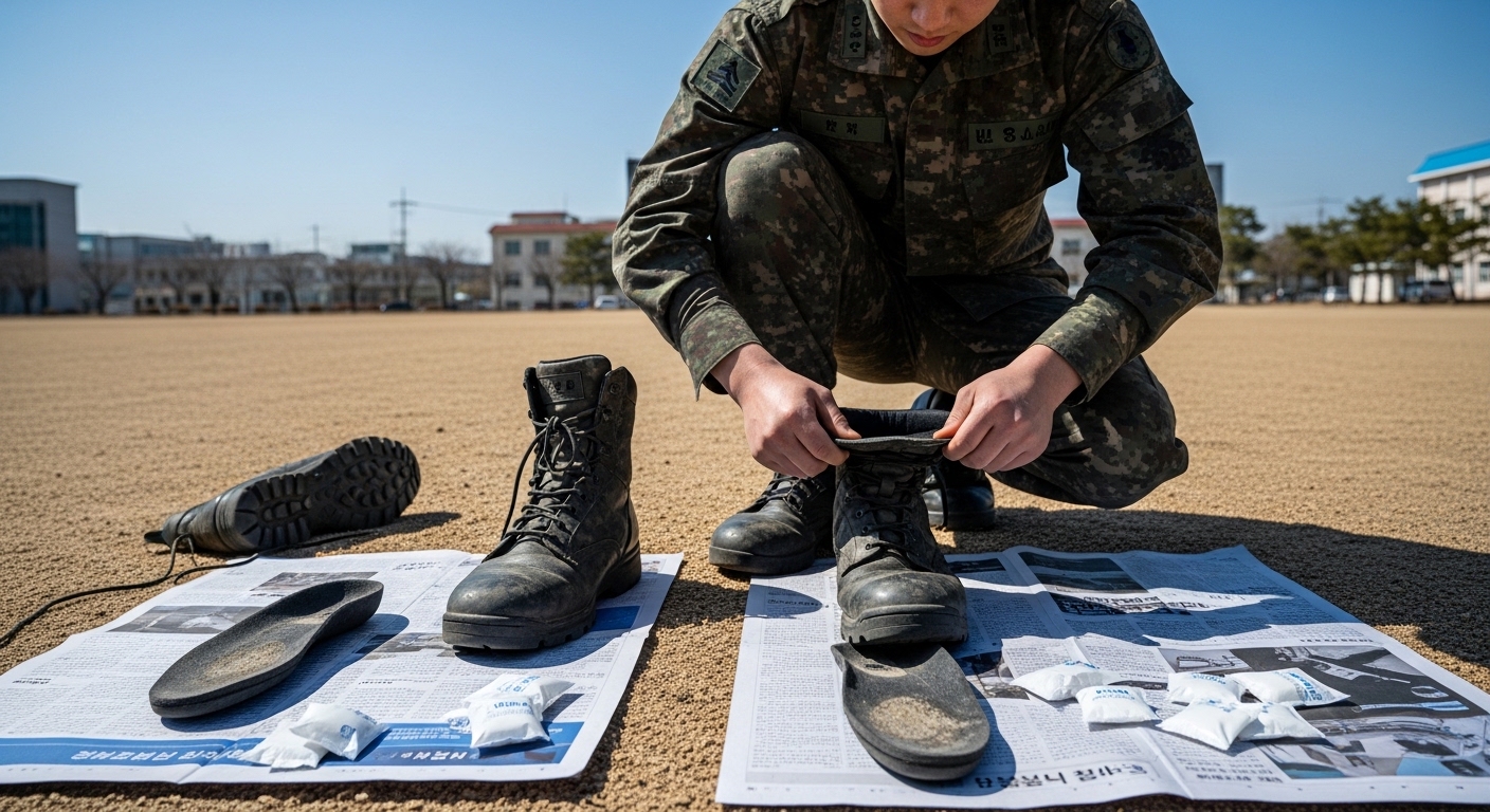 깔창 건조 관리