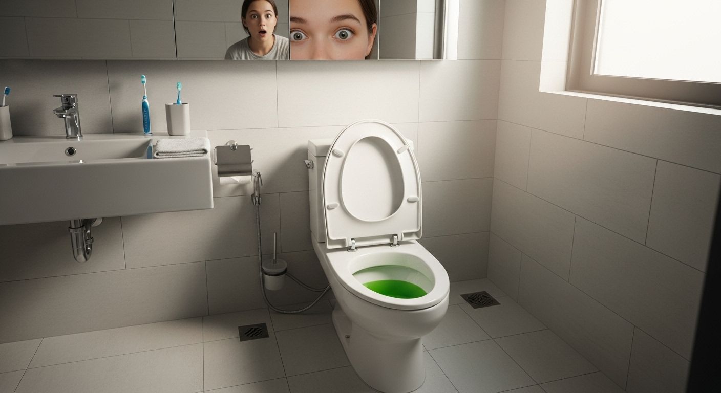 소변 색깔 확인을 통한 건강 체크