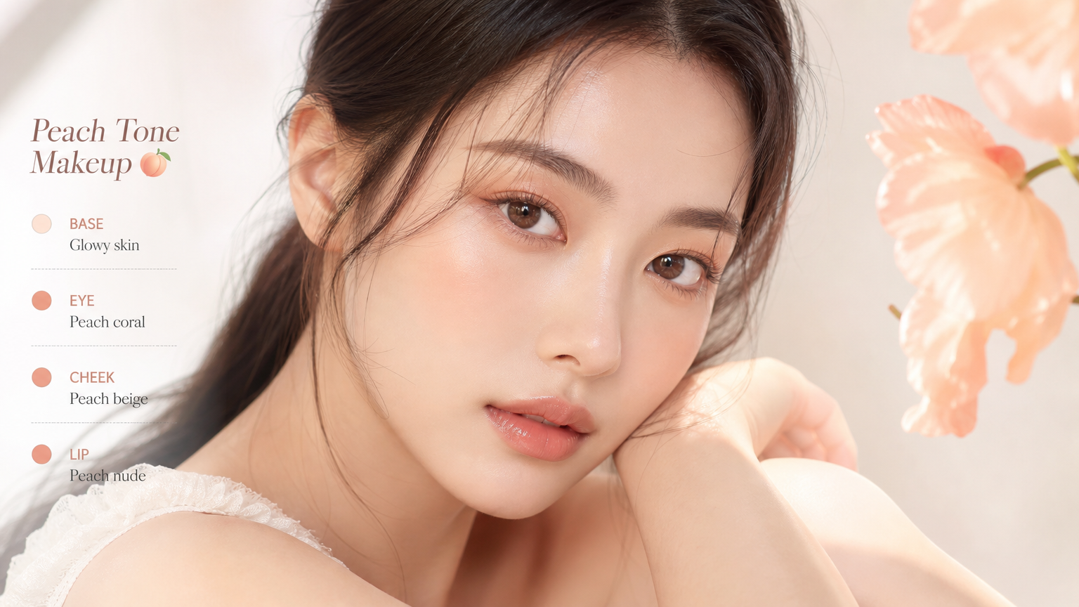 배우가 자연스럽게 연출한 보브컷 헤어스타일을 선보이는 모습