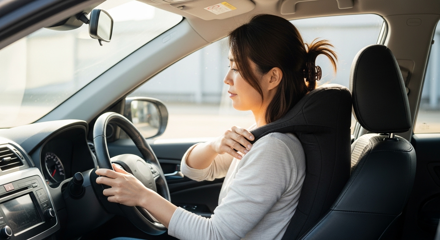 올바른 운전 자세 시트 세팅
