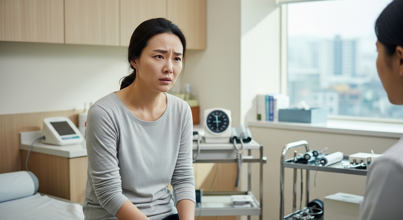 임상 환경에서 피로와 어지럼증을 겪고 있는 환자