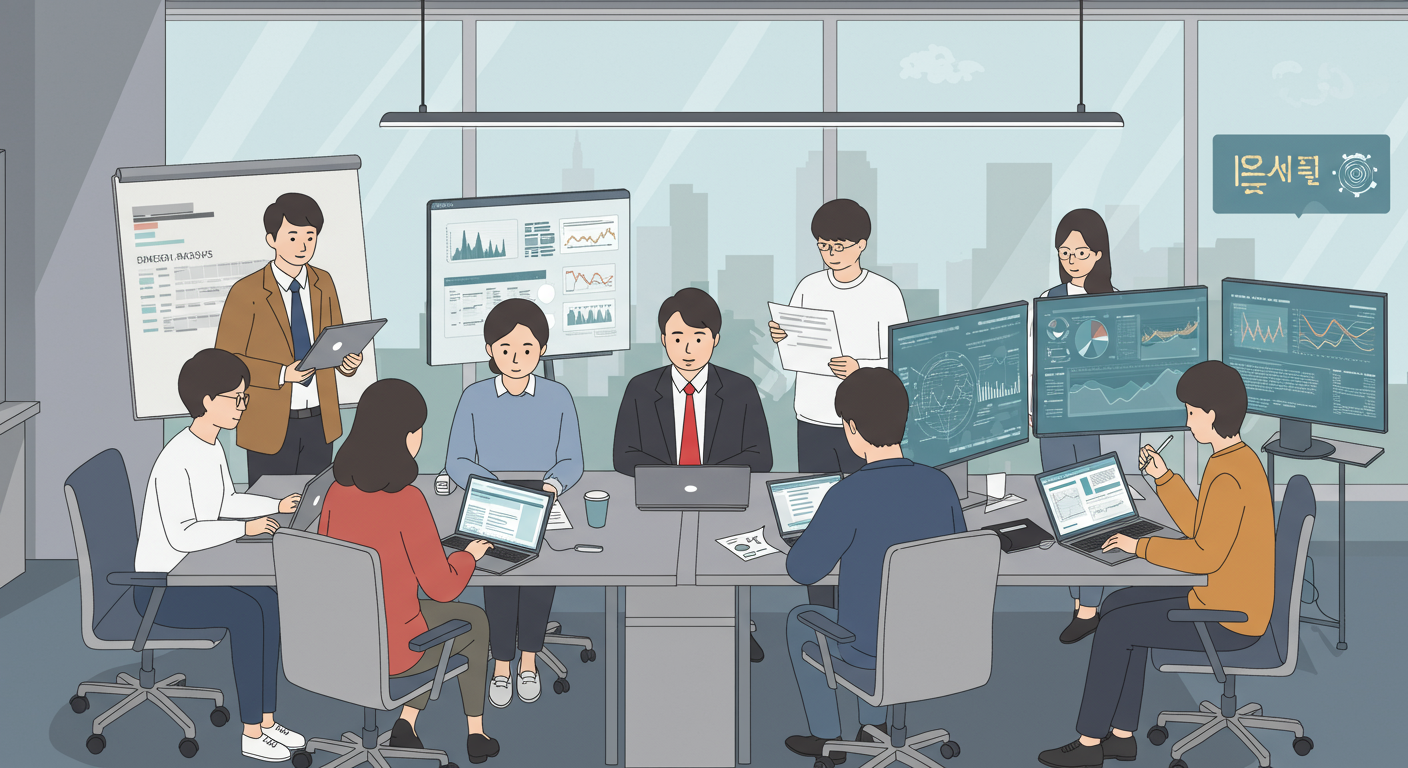 사이버 보안 위협 분석 및 ESU 프로그램의 필요성을 논의하는 IT 전문가들