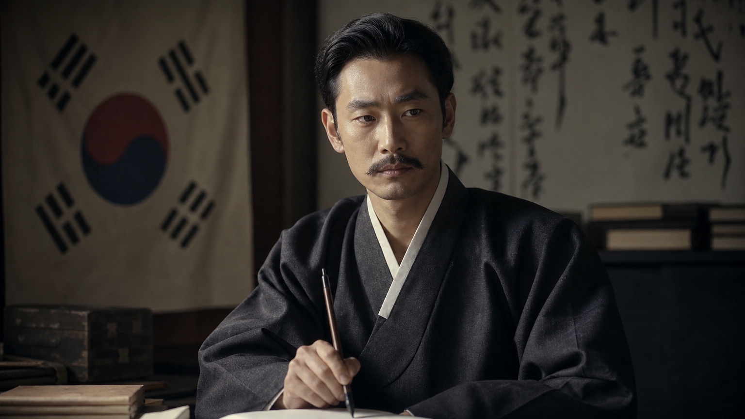 독립운동 시기 카리스마 있는 지도자로 묘사된 김원봉