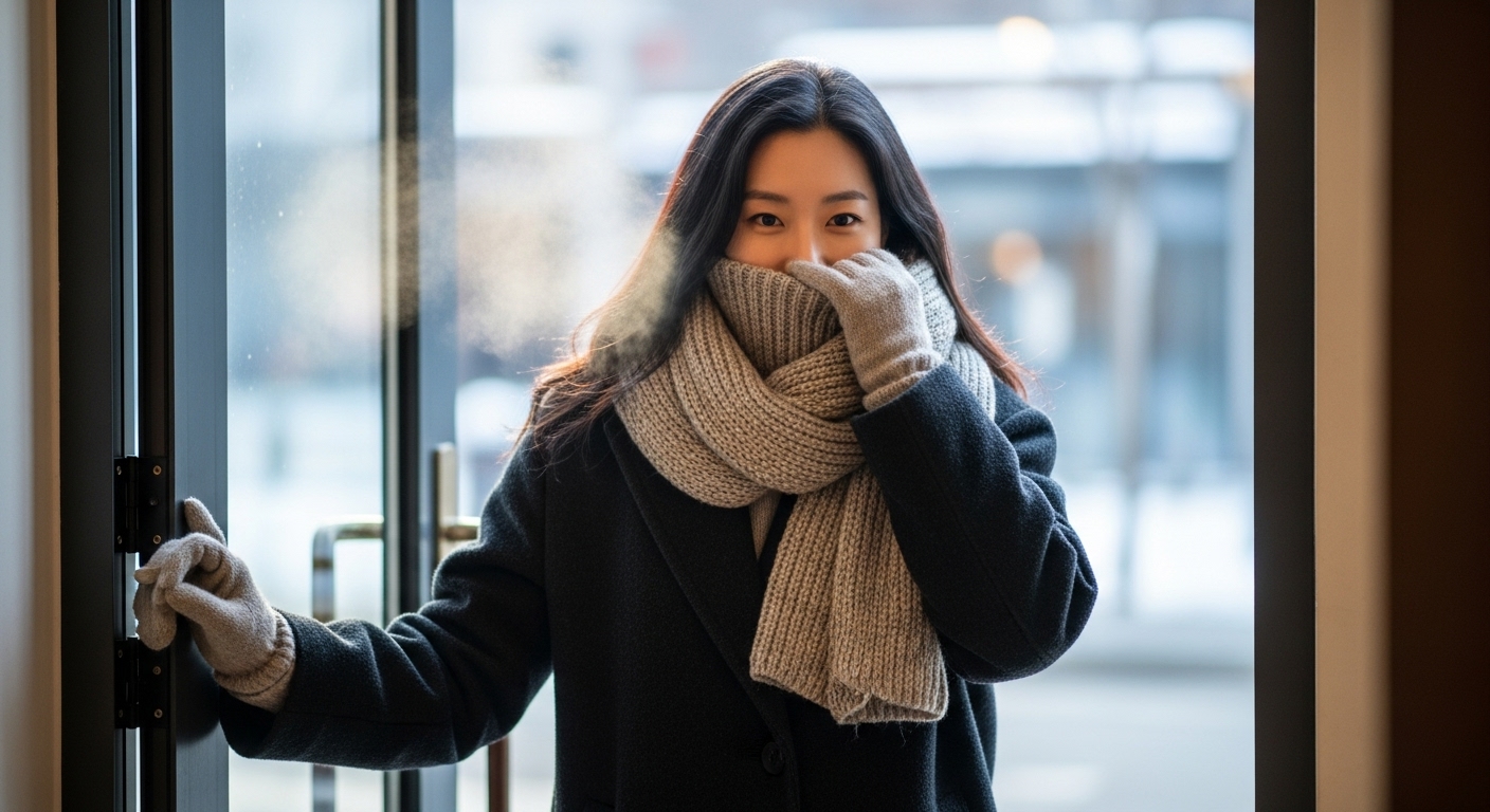 체온 변화에 대응하는 모습