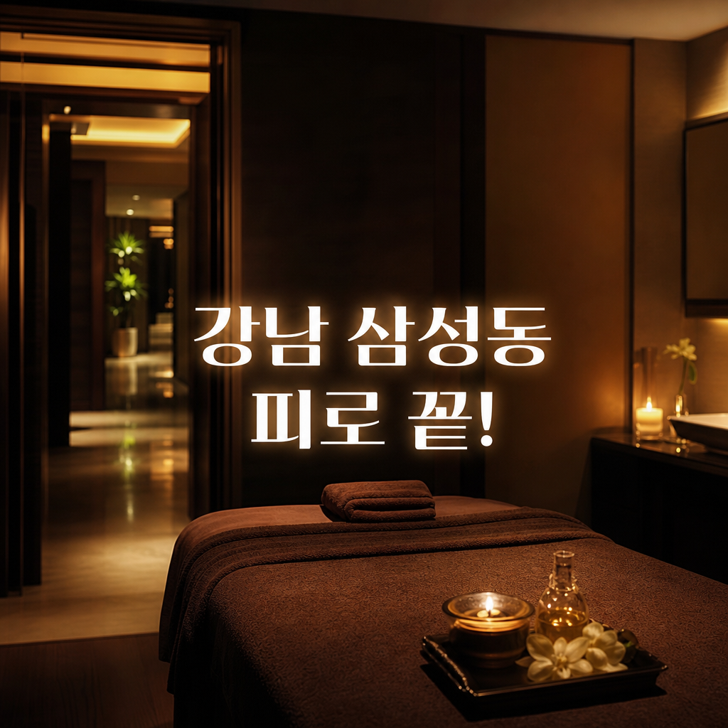 피로 풀러 강남 삼성동 중국마사지 찾는다면 이 곳 주목