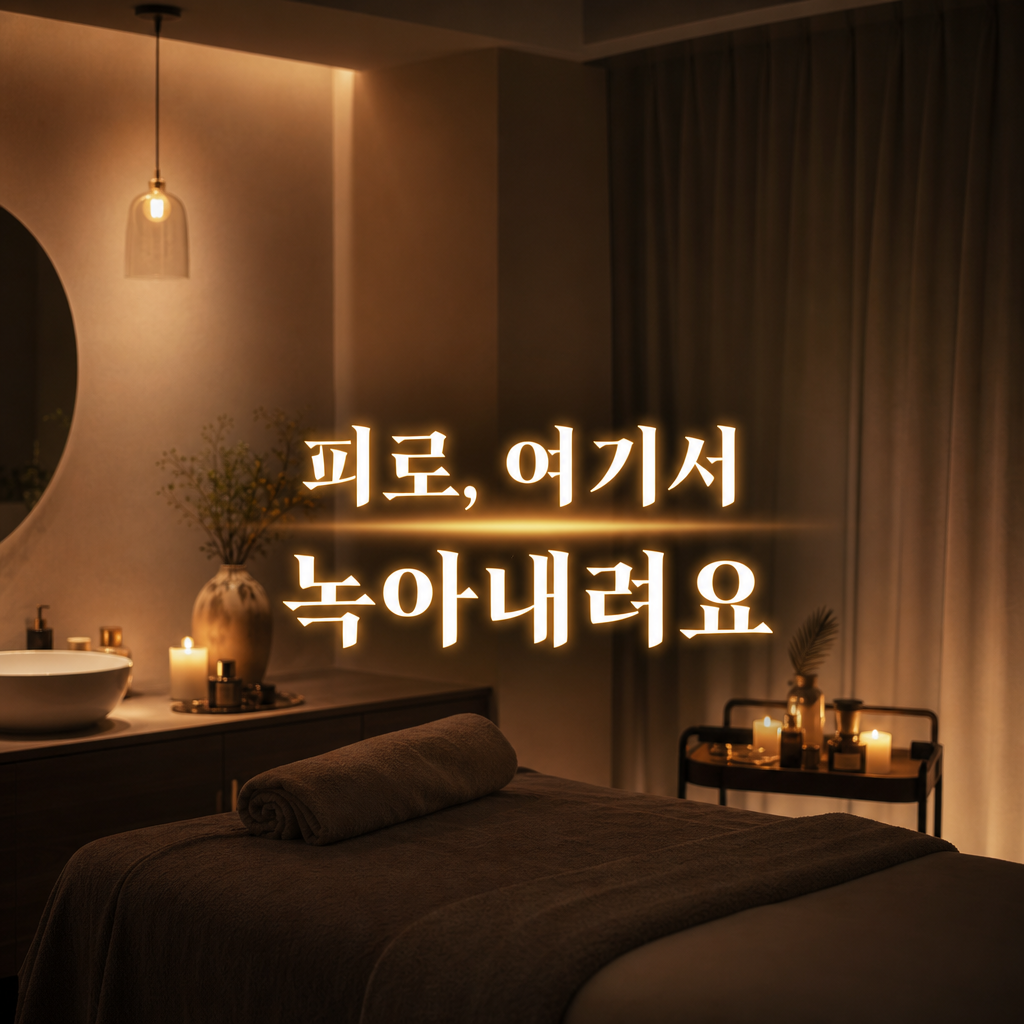 강남 청담동 스웨디시 아로마 림프 관리