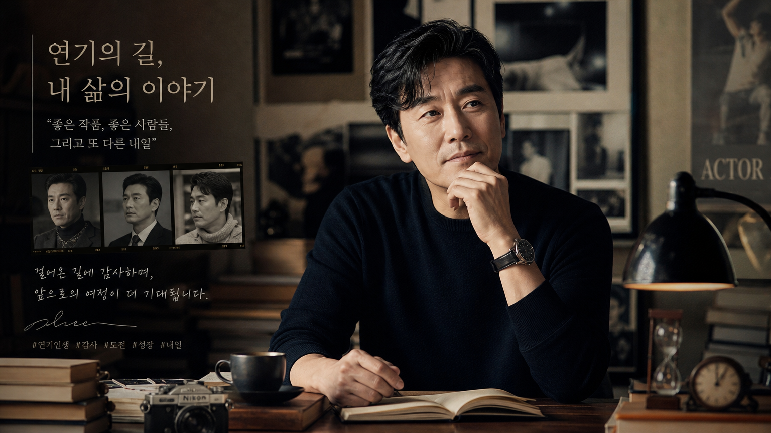 변치 않는 자신의 스타일 철학을 반영하는 초상화