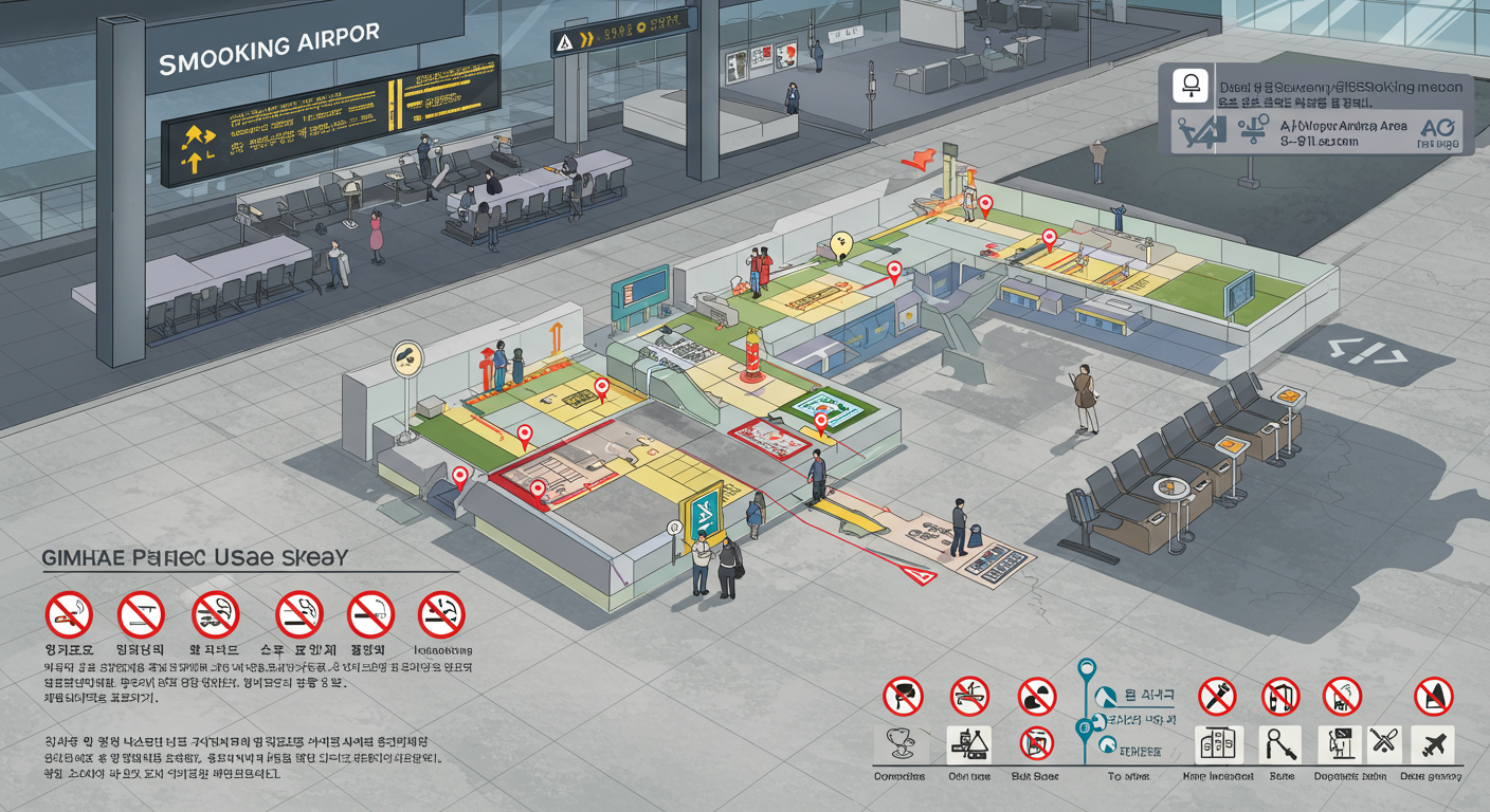 스트레스 없는 여행을 위한 김해공항 내 포괄적인 안내도