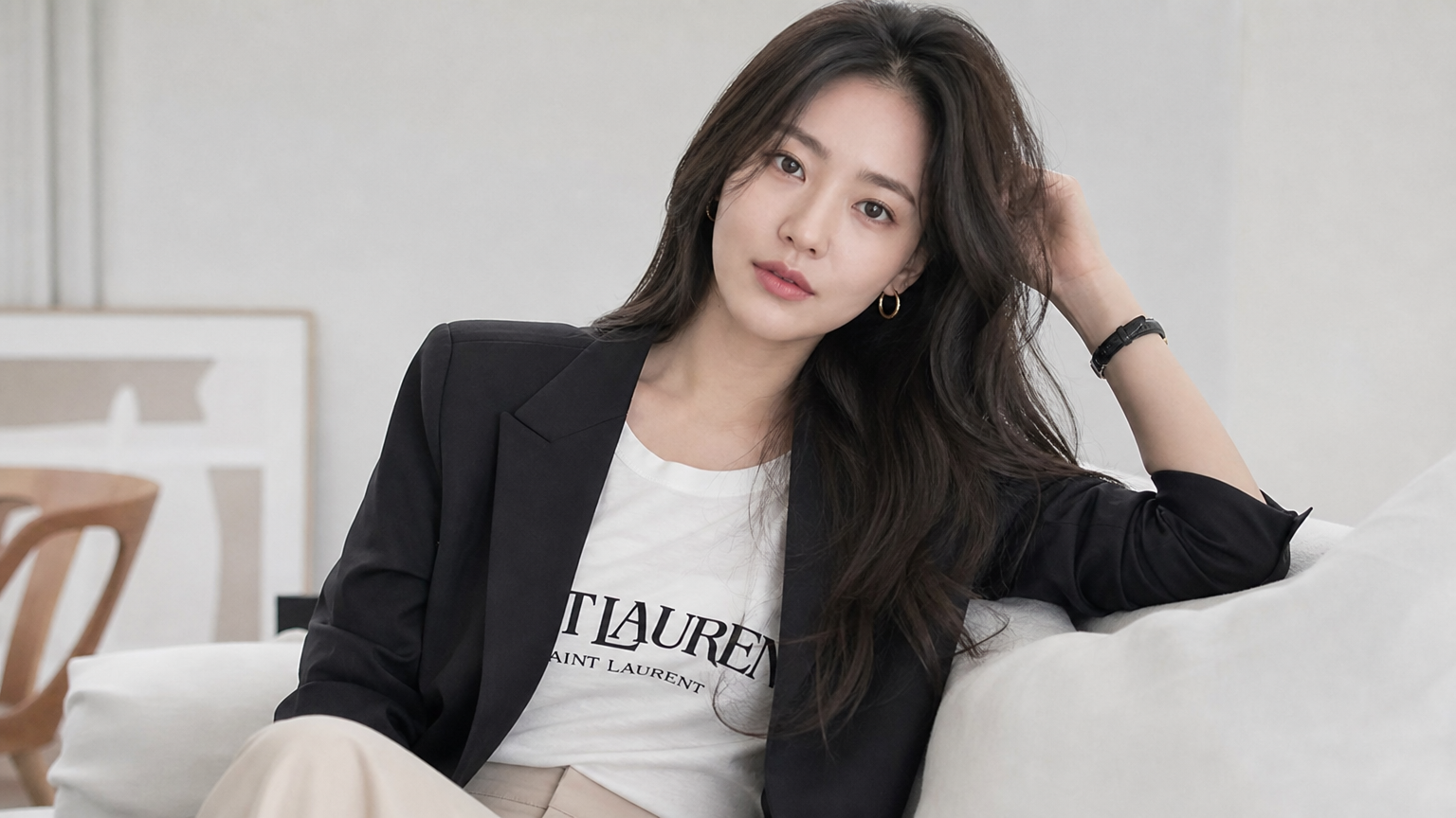 전 세계적인 패션 아이콘으로 자리 잡은 배우의 시크하고 깔끔한 스타일