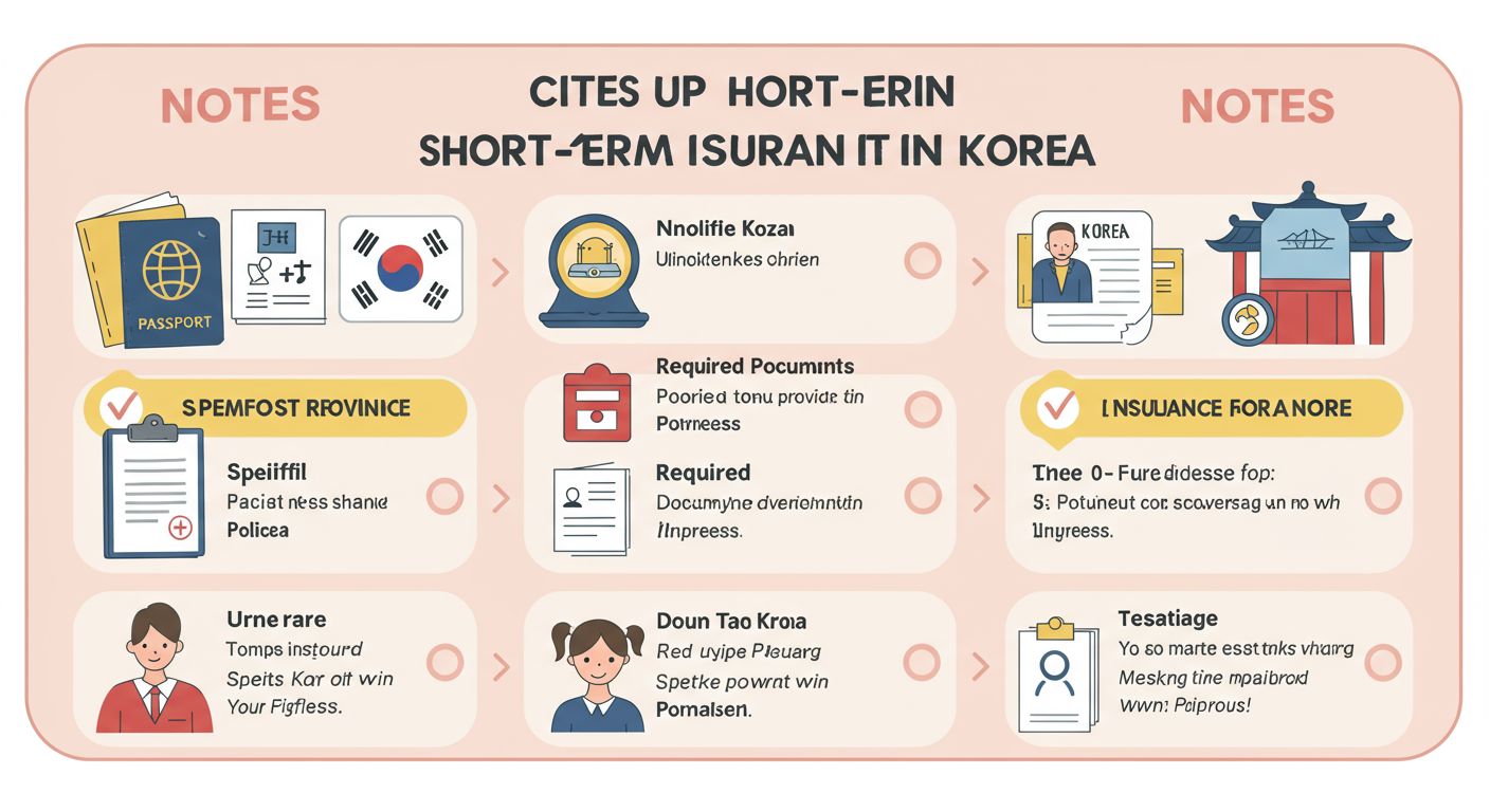 단기 보험 가입 전 확인해야 할 체크리스트와 중요한 메모들