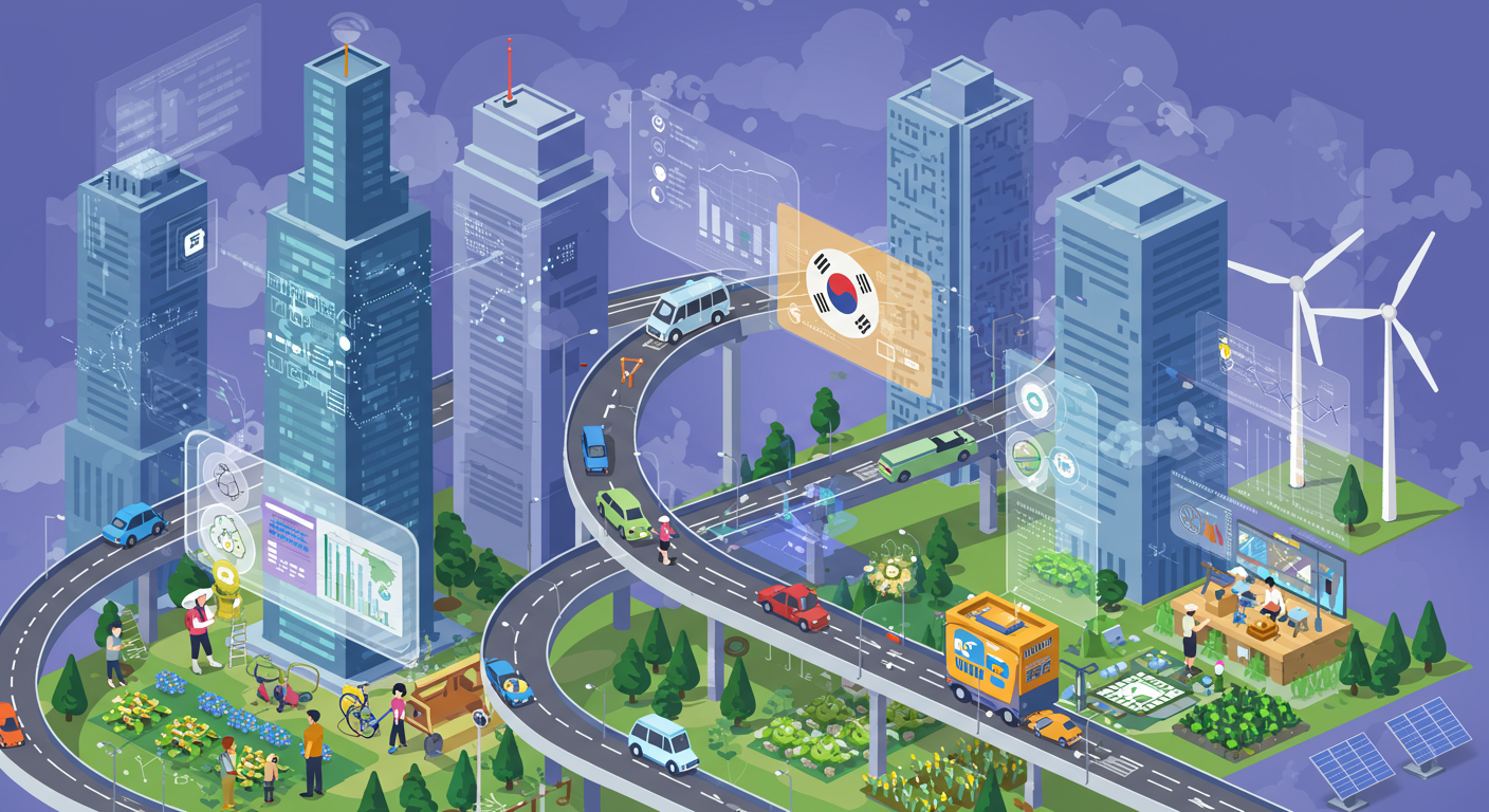 디지털 혁신과 공동체 참여를 통해 지속 가능한 경제 성장을 이루는 미래적 비전