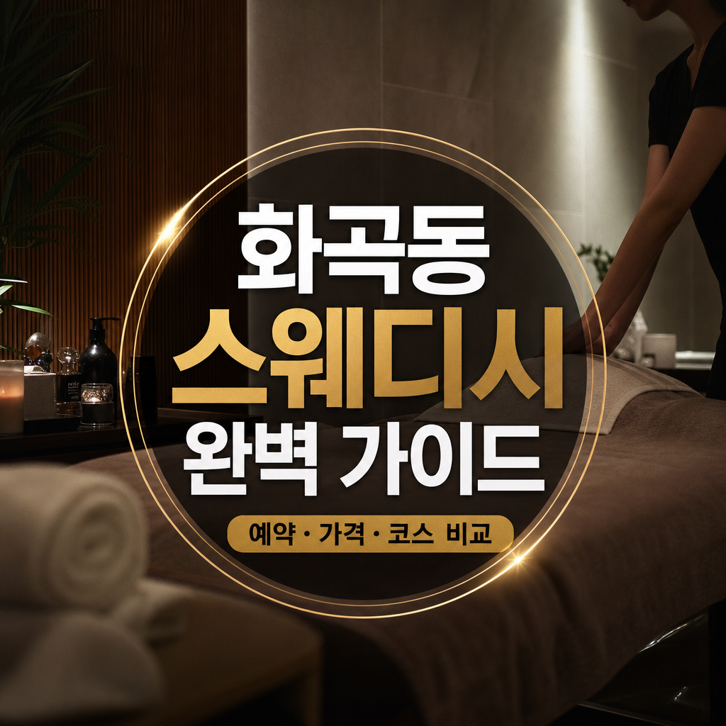강서 화곡동 스웨디시 예약 방법과 가격 코스 비교
