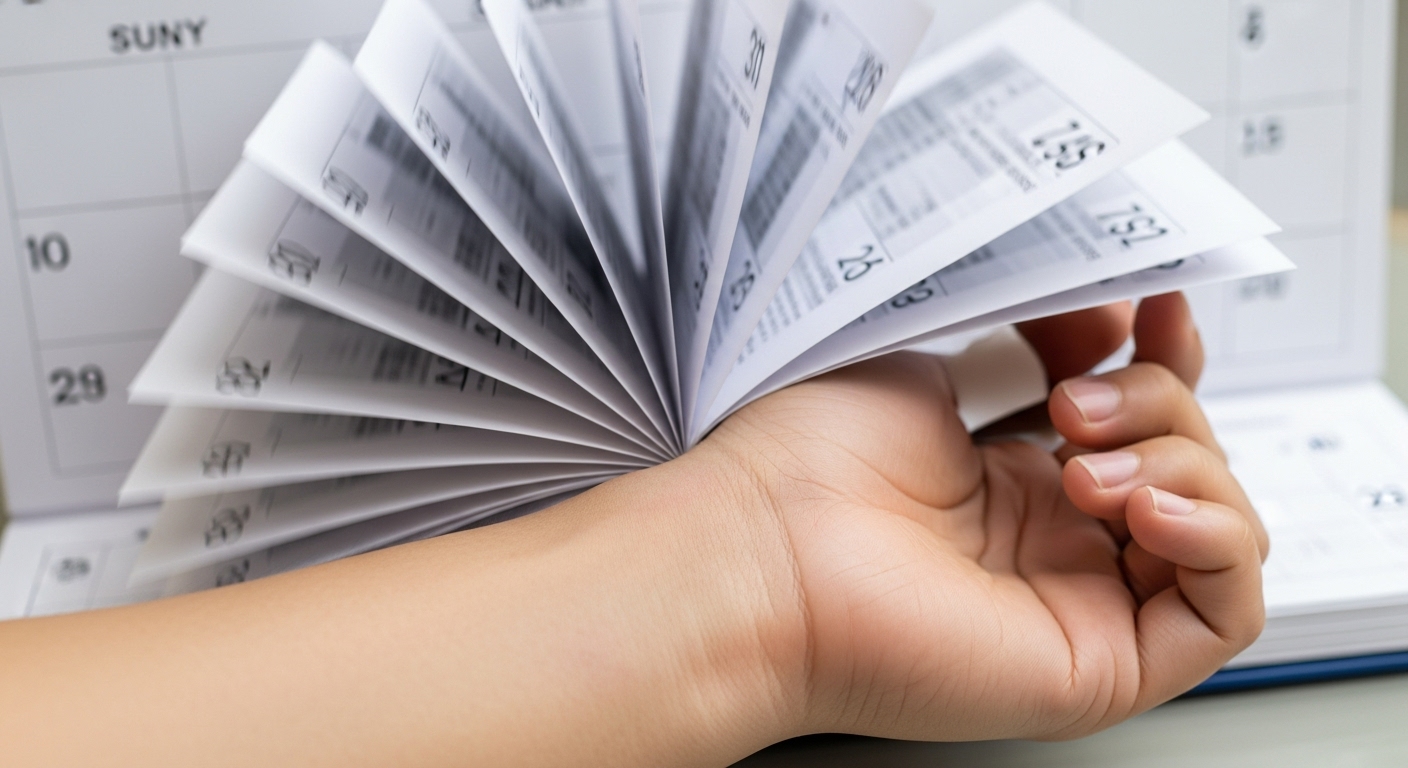 시간에 따른 관절 회복 상태