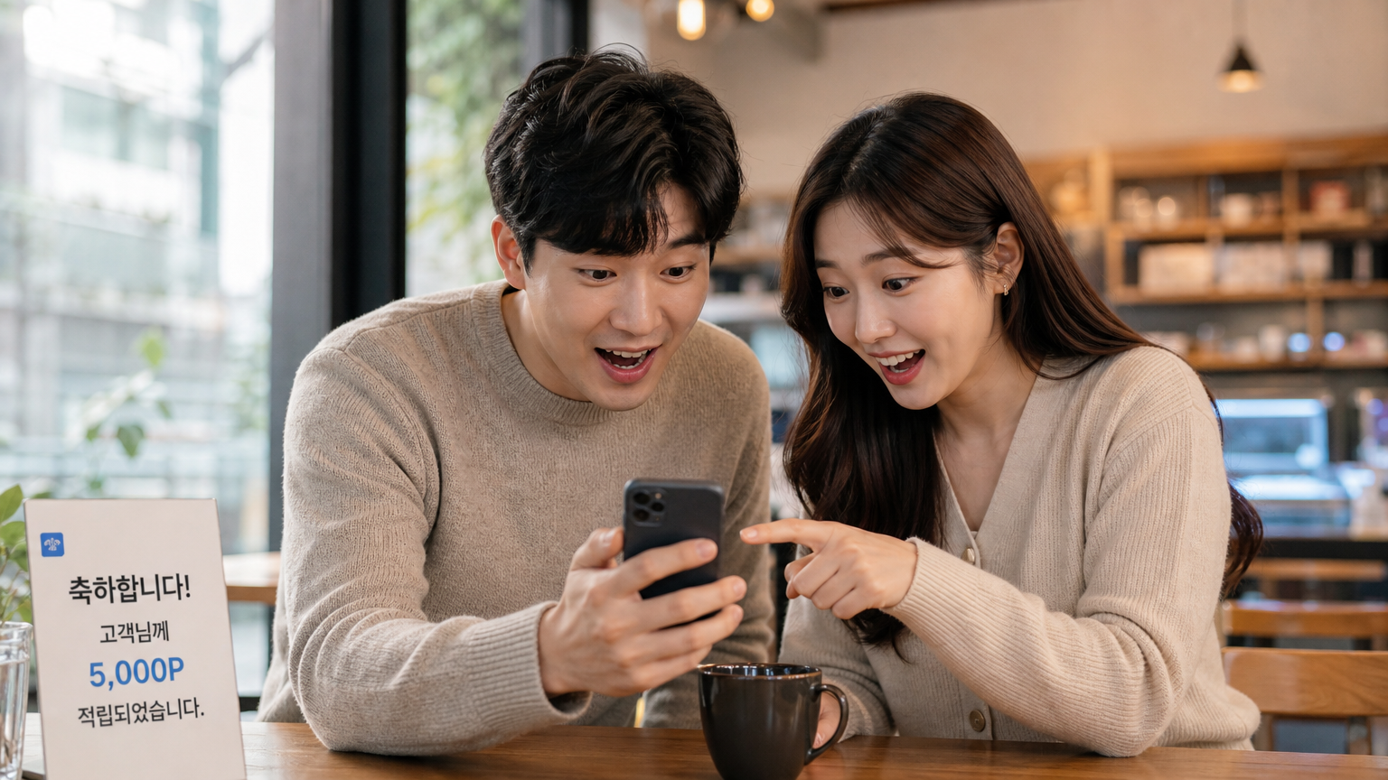 케이뱅크 앱을 사용하는 모습