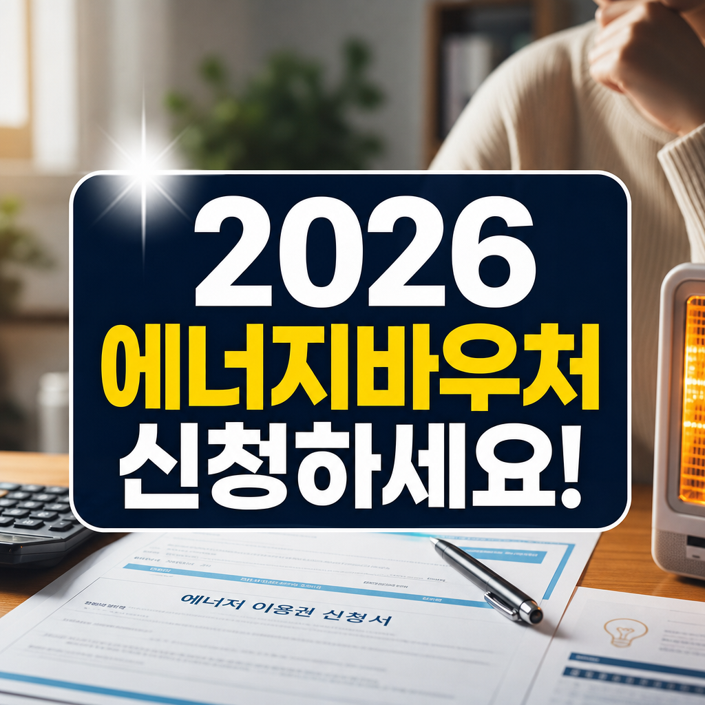 최신 변경된 2026년 에너지바우처 신청방법과 지원대상 확인하기