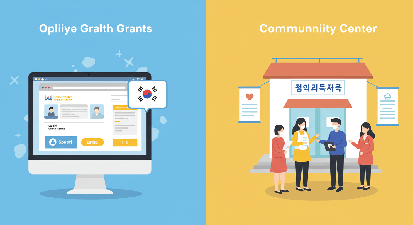 온라인 정부 포털과 주민센터 방문 두 가지 경로를 통한 건강 지원금 신청 방법