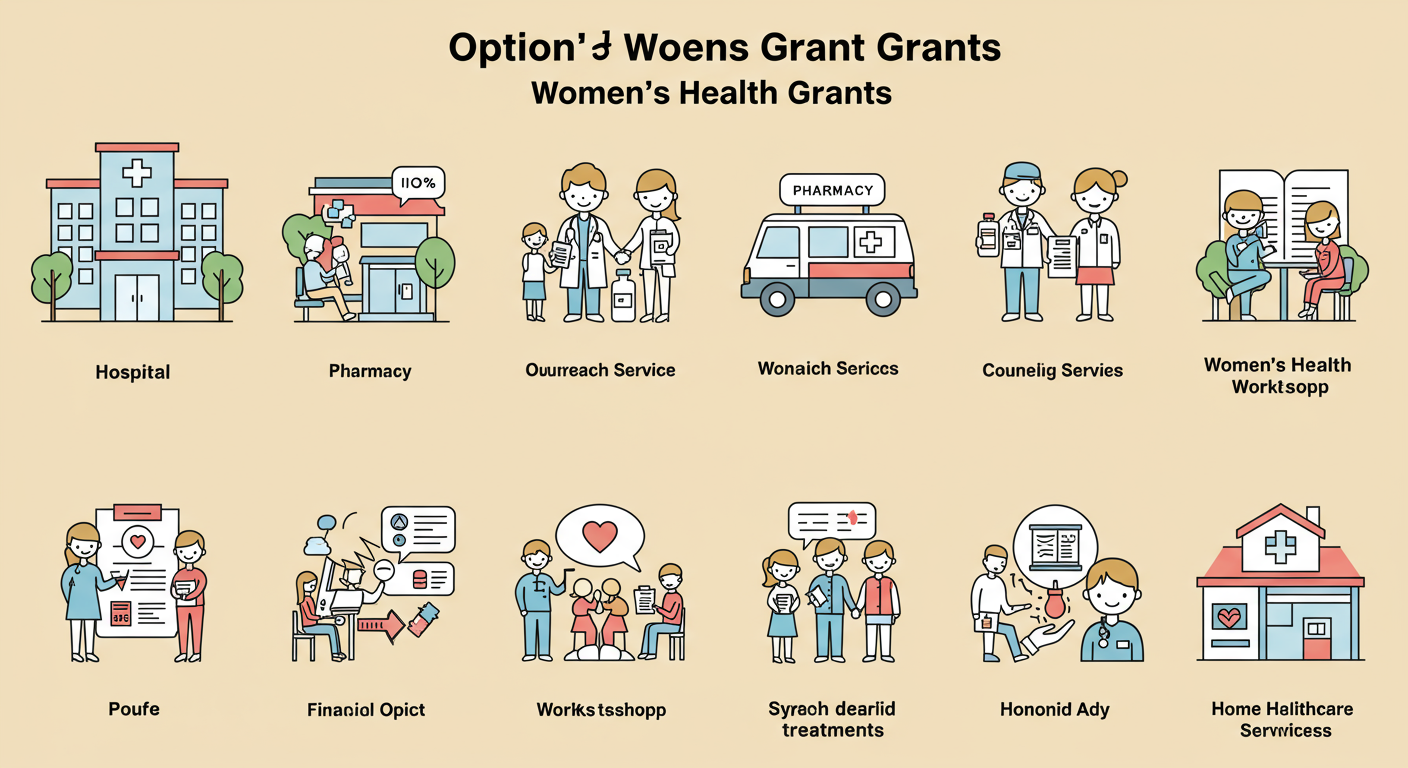 병원 및 약국 등에서 사용할 수 있는 다양한 형태의 여성 건강 지원금 사용 옵션