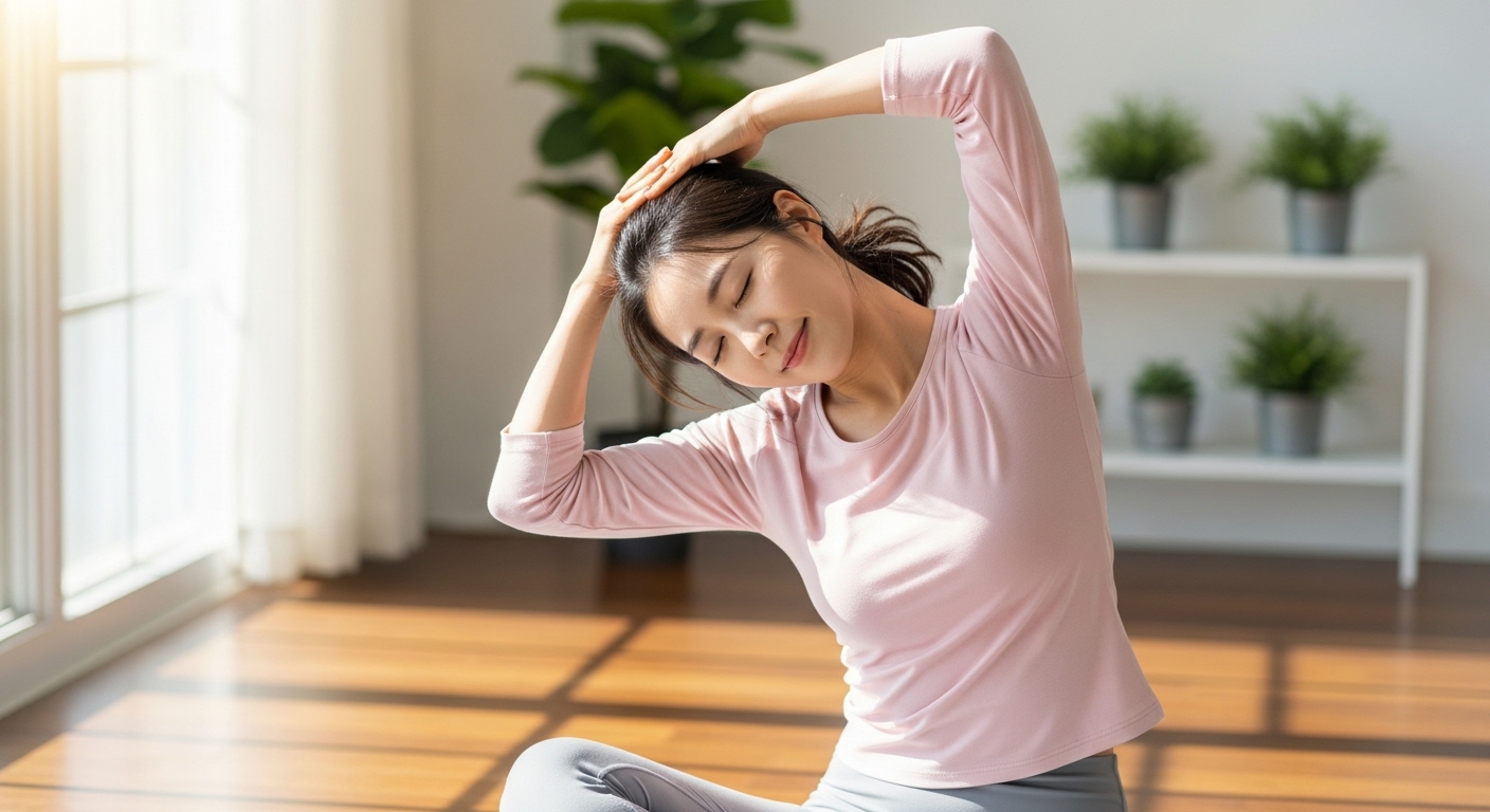 상쾌한 아침을 위한 목 건강 관리