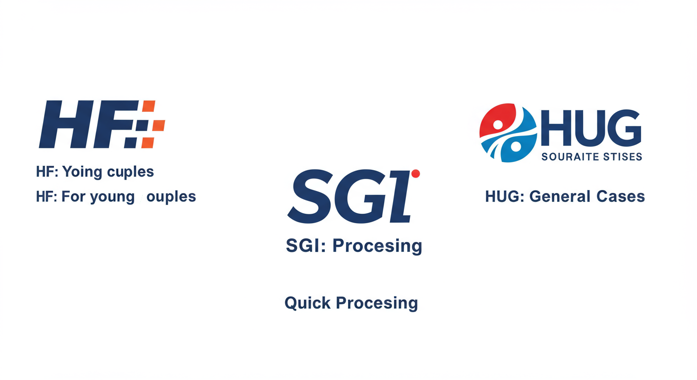 주요 한국 보증기관 로고와 간략 설명