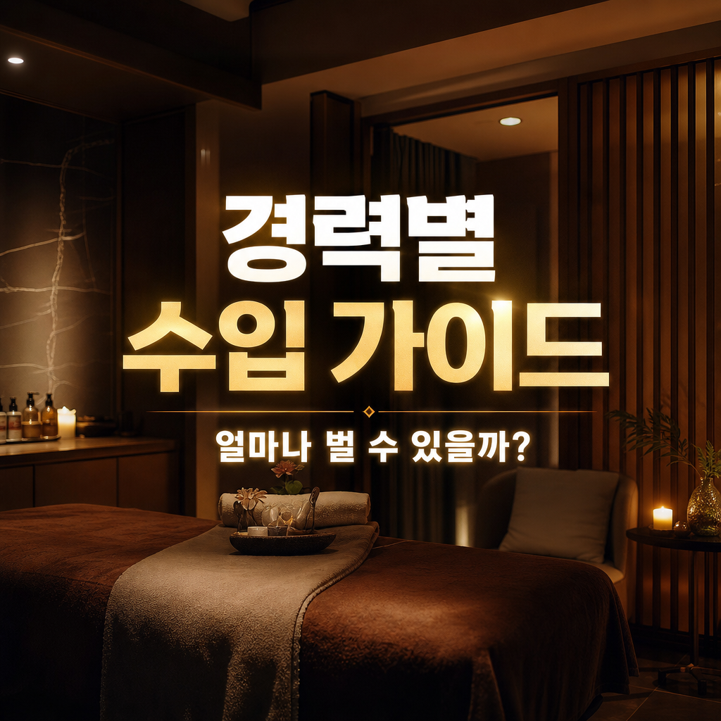 부산 동구 초량동 스웨디시 관리사 경력별 가이드