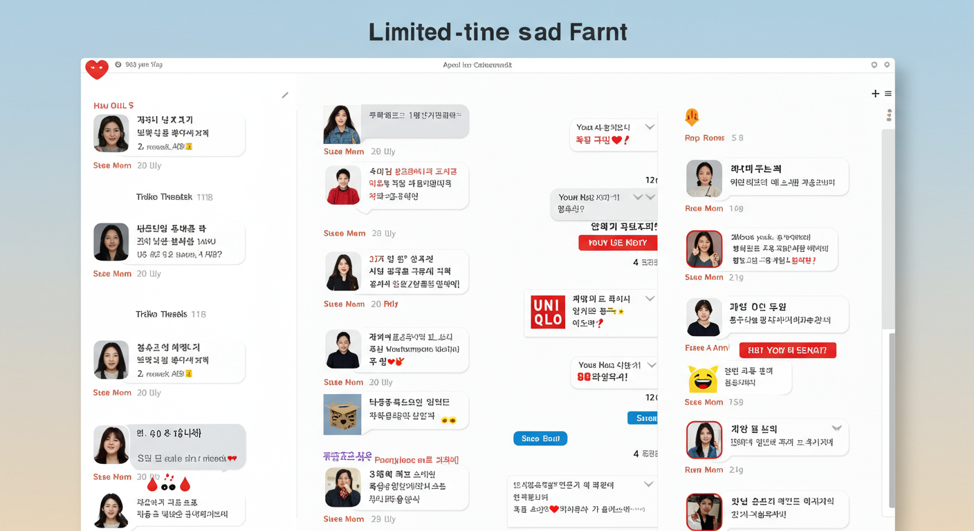 온라인 커뮤니티에서 활발하게 공유되는 유니클로 할인 정보