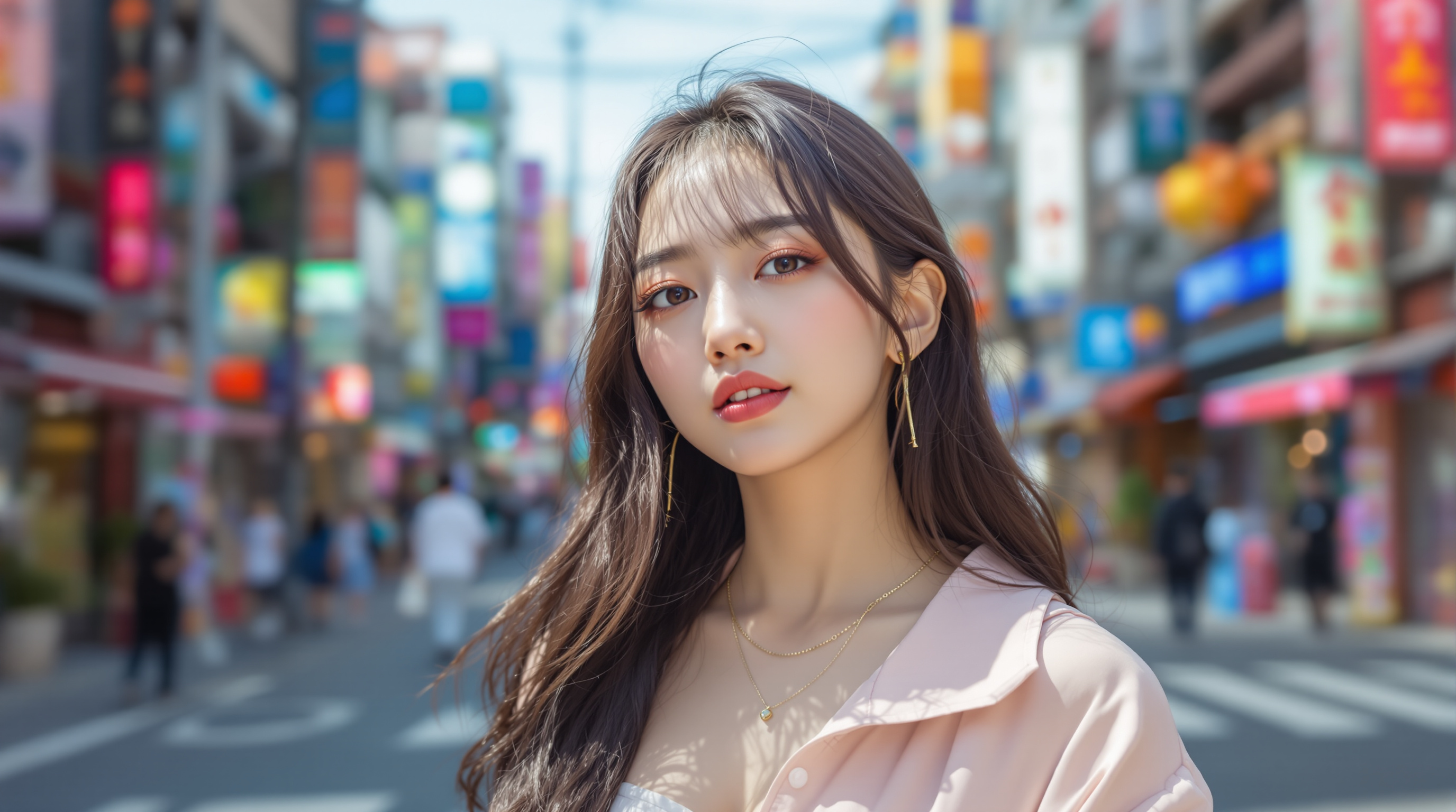 블랙핑크 제니가 한글날에 맞춰 메타와 협업하여 새로운 한글 폰트를 소개하는 모습