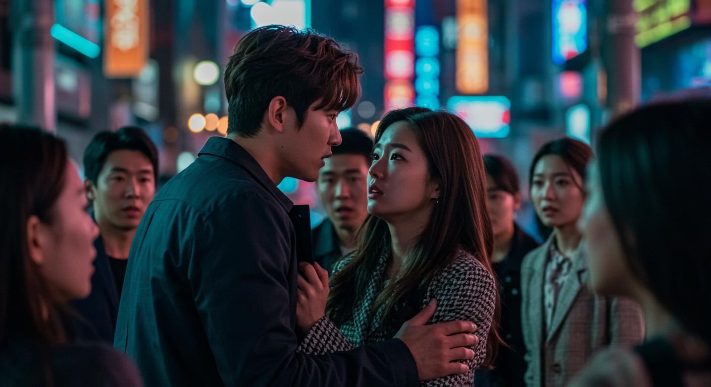 긴장감 넘치는 장면과 빠른 전개의 로맨스를 담은 촬영 세트