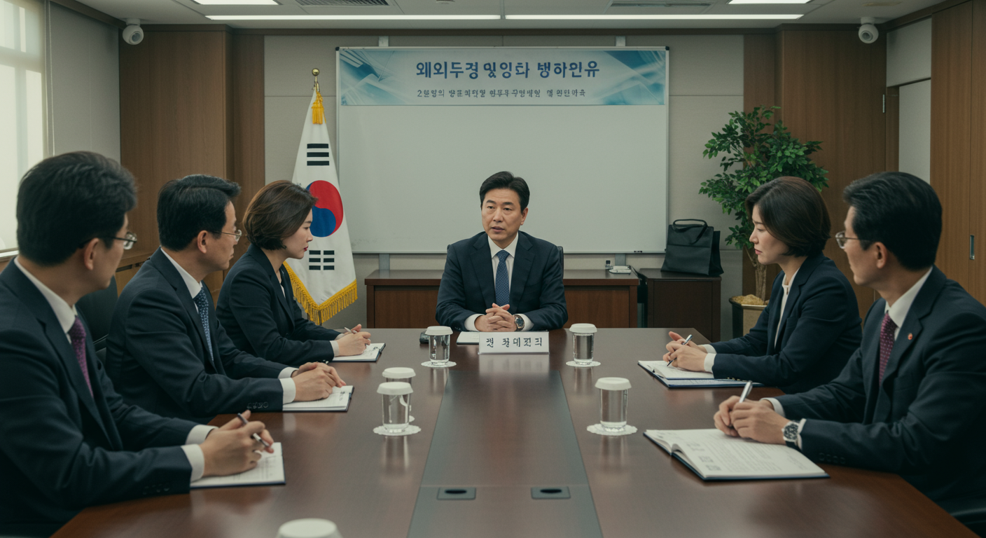 공공 기관 회의에서 사회 개선을 위한 법률 자문을 제공하는 모습