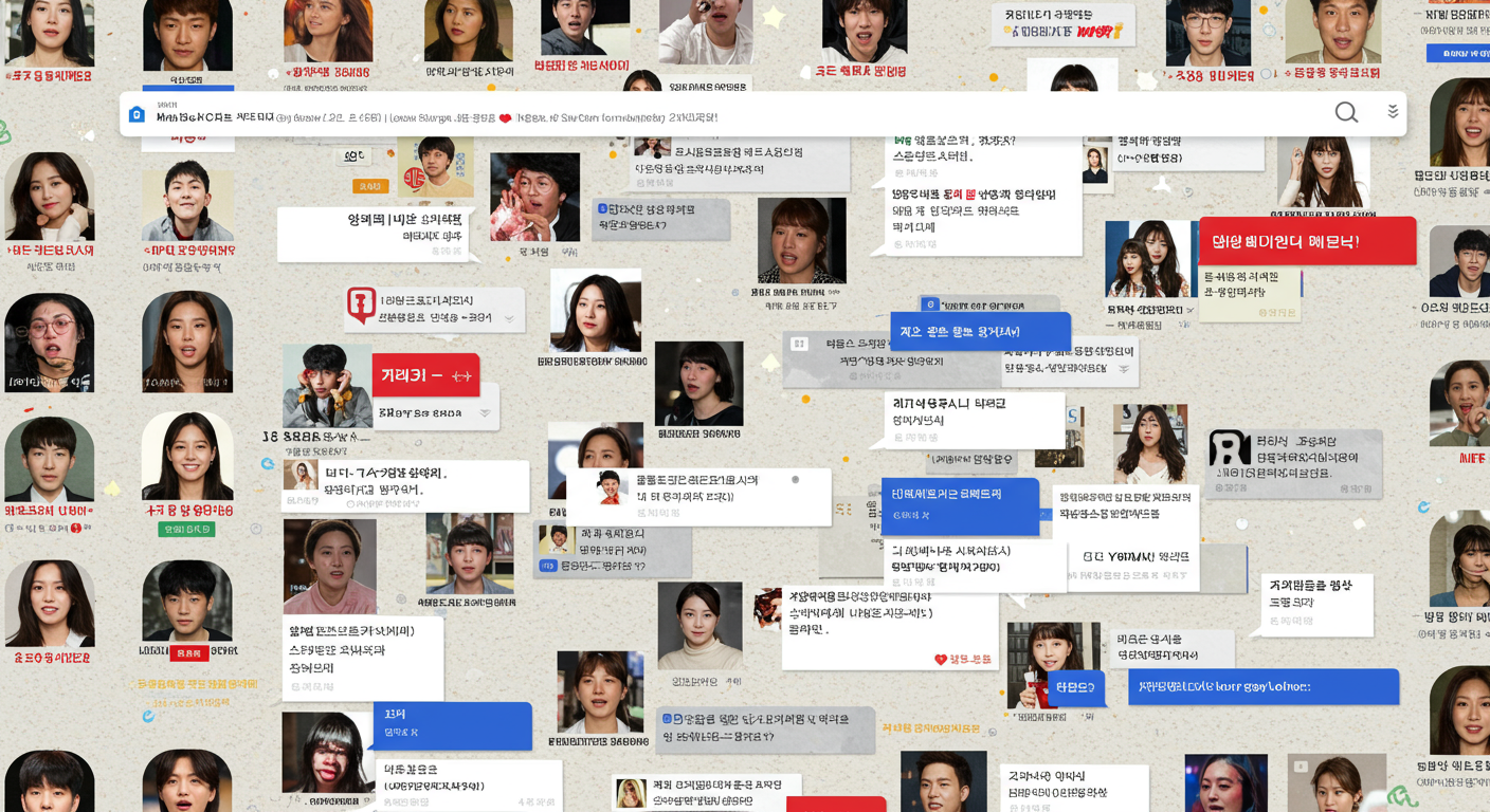넷플릭스 프로그램 캐스팅 논란에 대해 온라인 커뮤니티에서 토론 중인 사람들