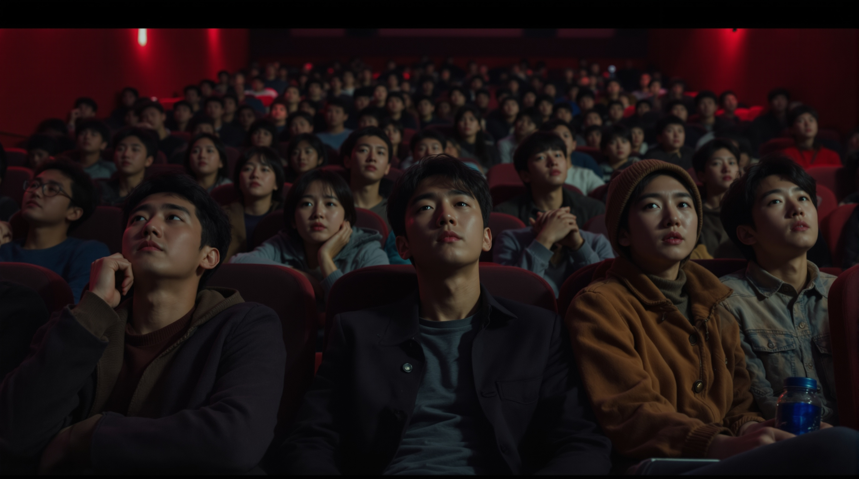 영화관에서 상반된 반응을 보이는 현대 관객들