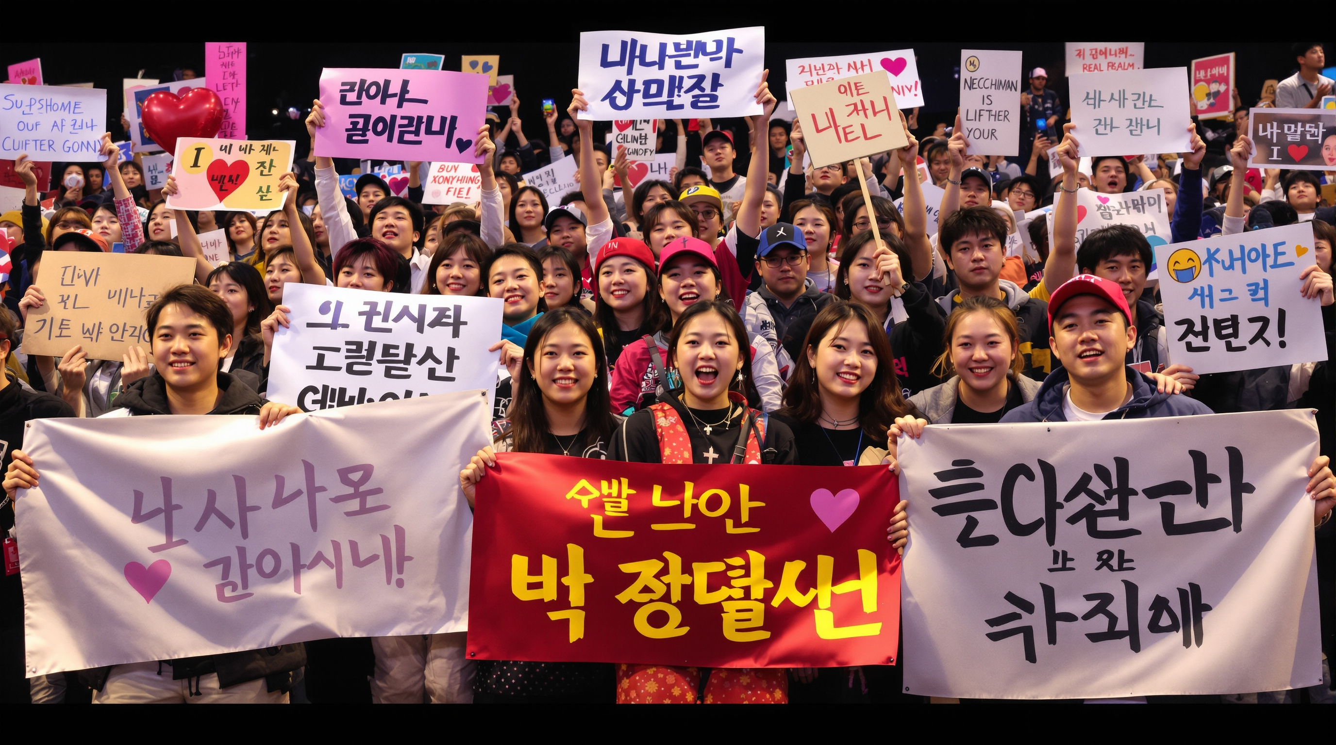 팬들이 지드래곤의 기부를 응원하는 모습