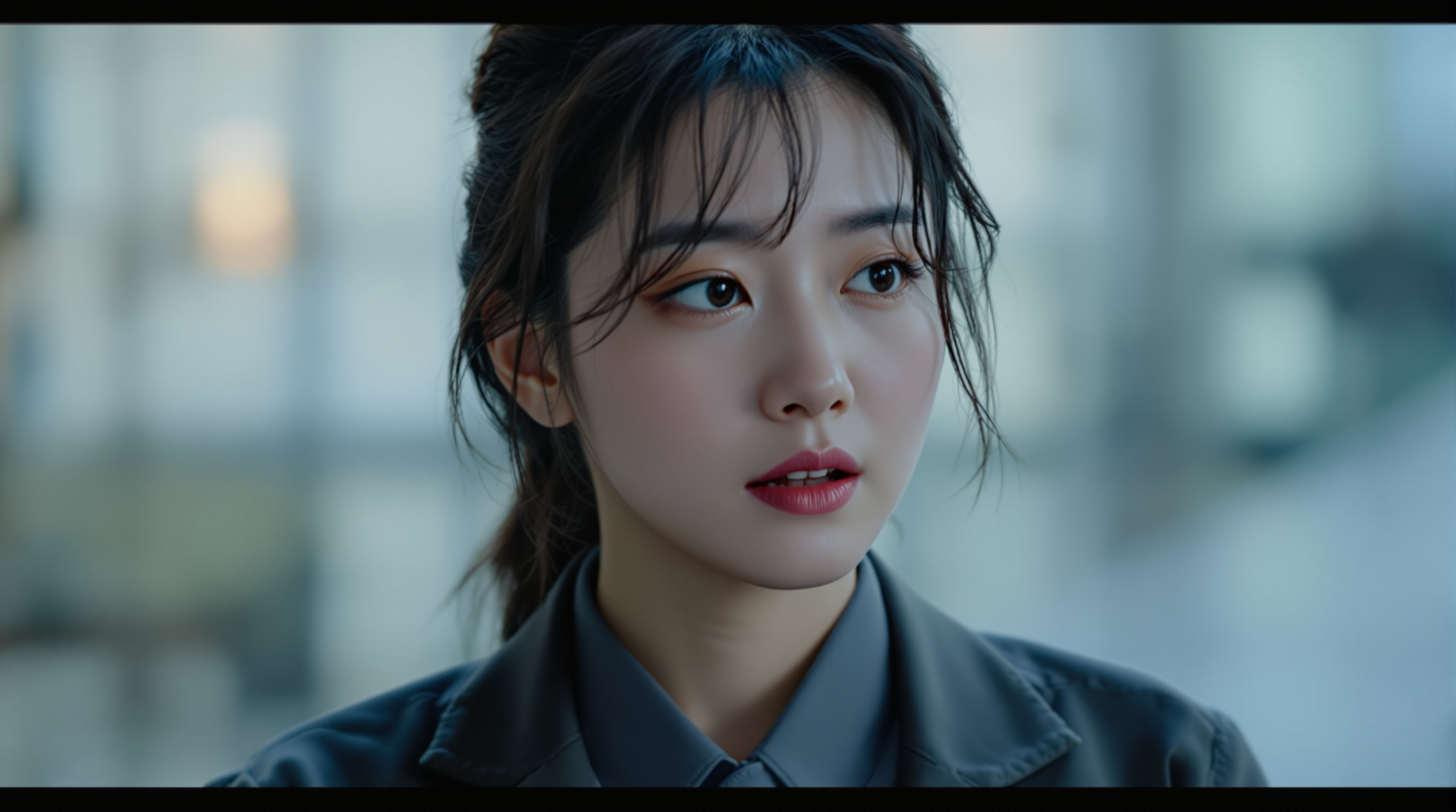 극적인 순간에 감정 깊이를 보여주는 희수 역의 이유미