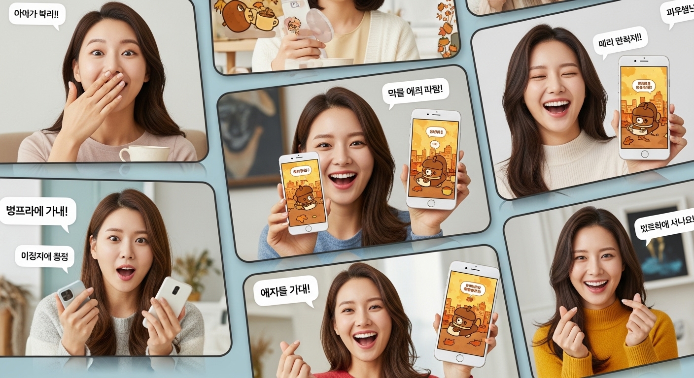 20대~30대 여성들이 소셜 미디어에서 보여주는 열정적인 반응