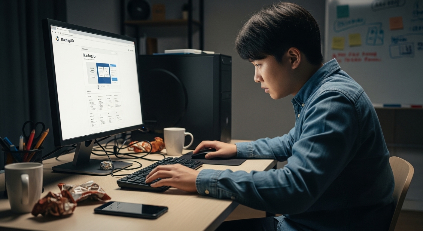 컴퓨터로만 퀴즈를 만들 수 있는 상황에서 제약을 느끼는 기술 애호가