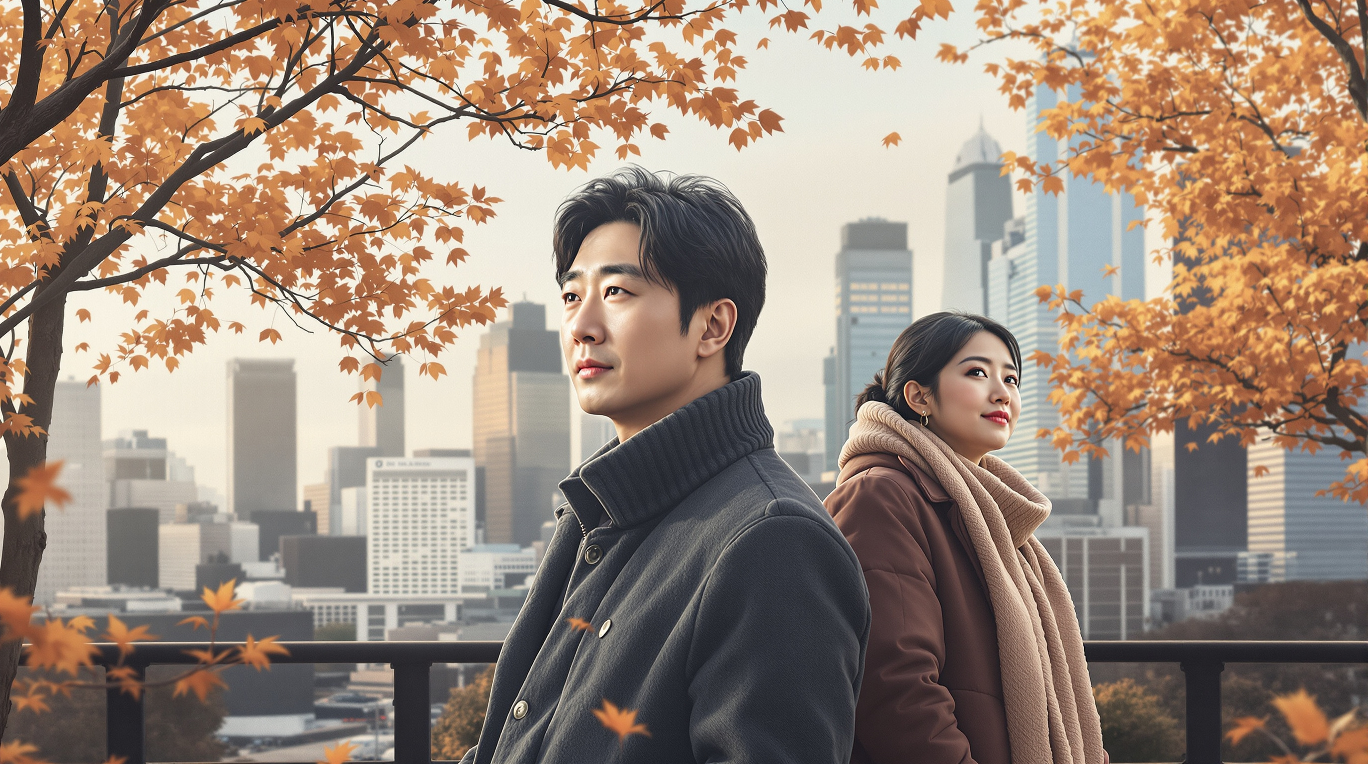 중년 여성 세 명이 등장하는 현대 도시 배경의 한국 드라마 포스터