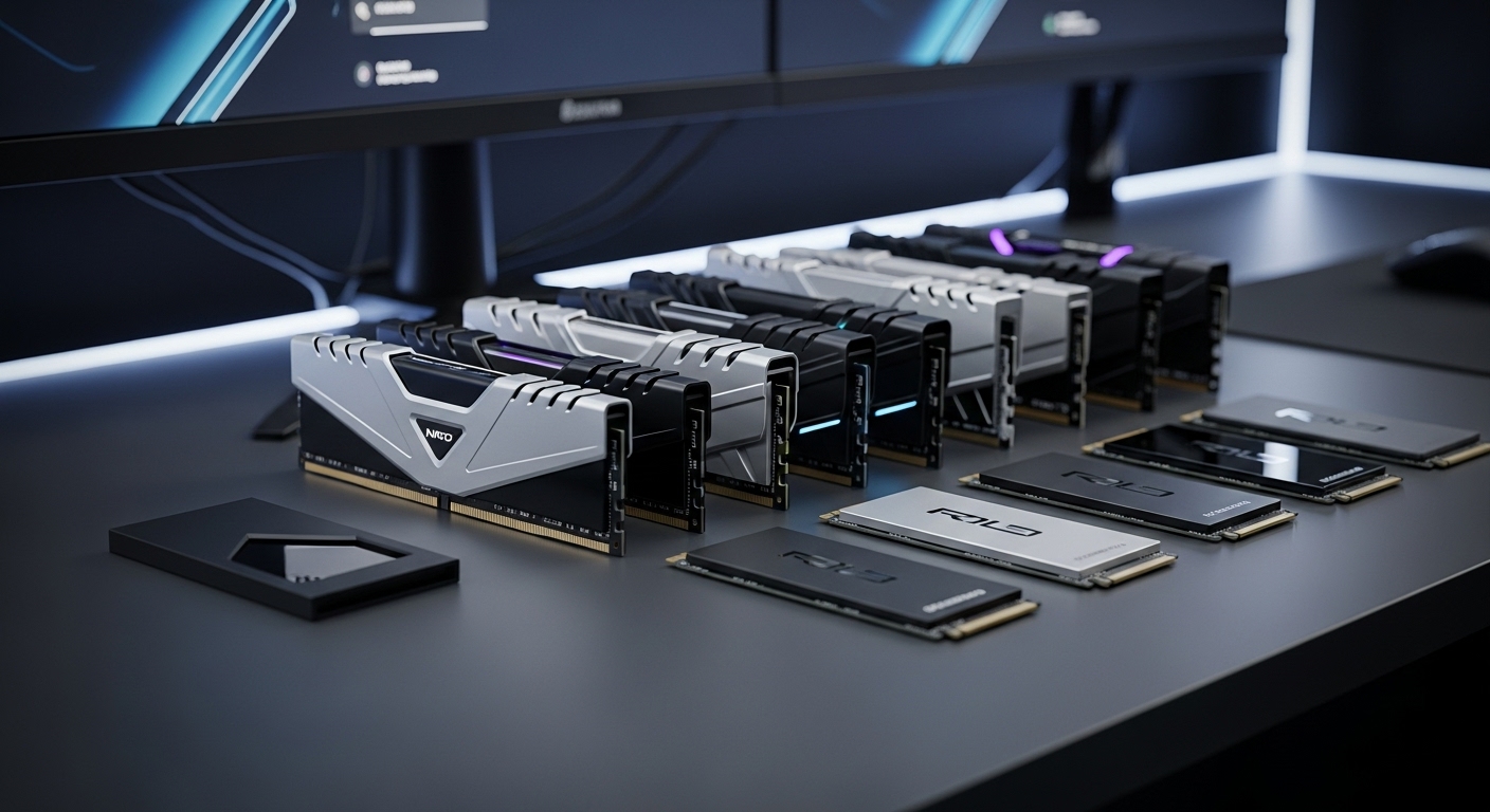 최적의 게임 성능을 위한 최신 RAM 모듈과 NVMe SSD 구성