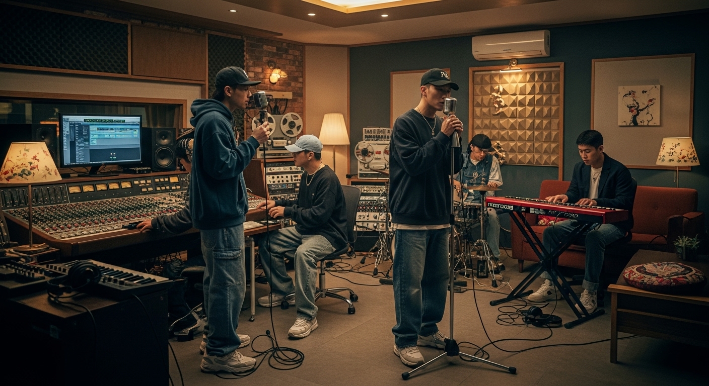 90년대 R&B 테마에서 영감을 받은 현대 K-R&B 음악가들