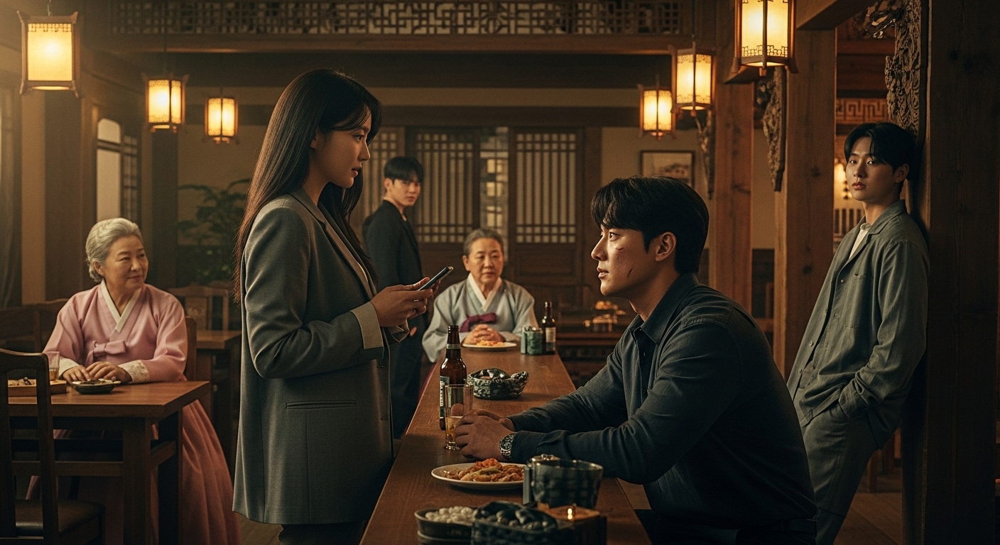 복잡한 관계망 속에 있는 다양한 사연을 가진 한국 캐릭터들