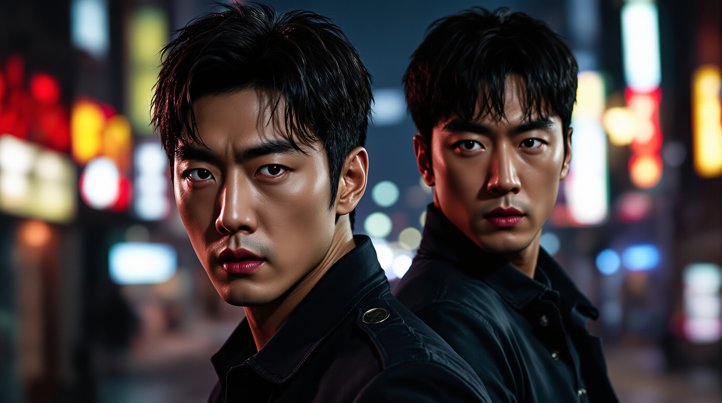 지창욱과 도경수가 주연인 액션 드라마의 강렬한 첫 장면