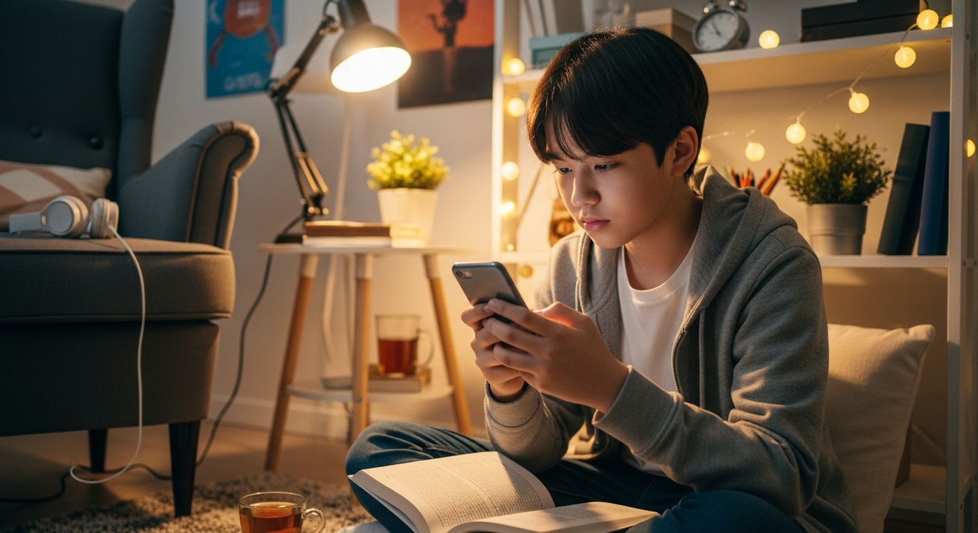 SNS 사용과 오프라인 취미 활동 간 균형을 고민하는 청소년