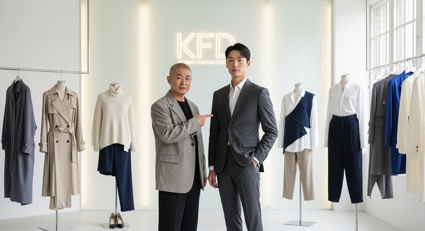 키 작은 남성을 위한 맞춤 정장을 선보이는 패션 디자이너