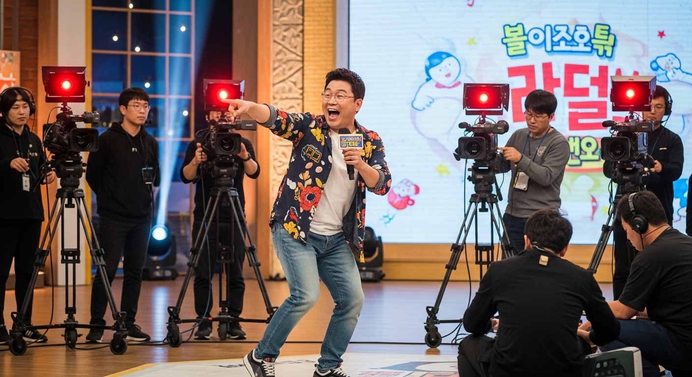 예능 프로그램에서 다양한 역할을 수행하는 코미디언