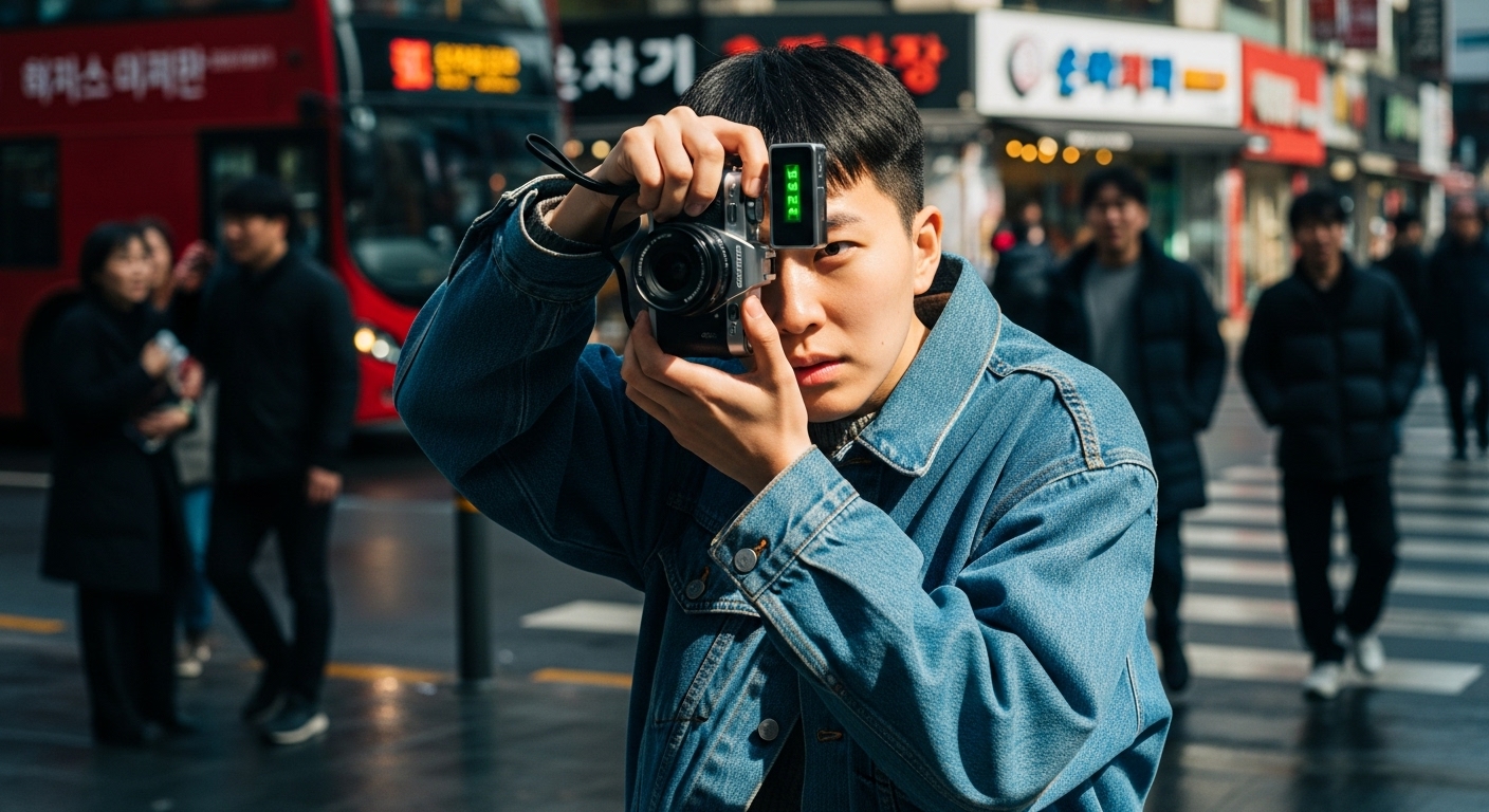 빠르게 부팅되는 카메라로 일상 순간을 포착하는 스트리트 사진작가