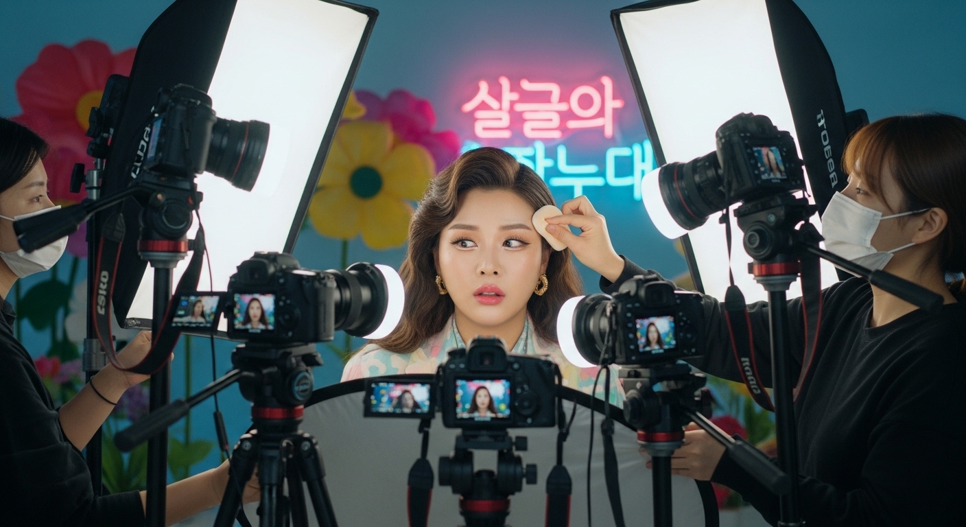 빈 교실에서 홀로 앉아 있는 고등학생의 정체성 고민