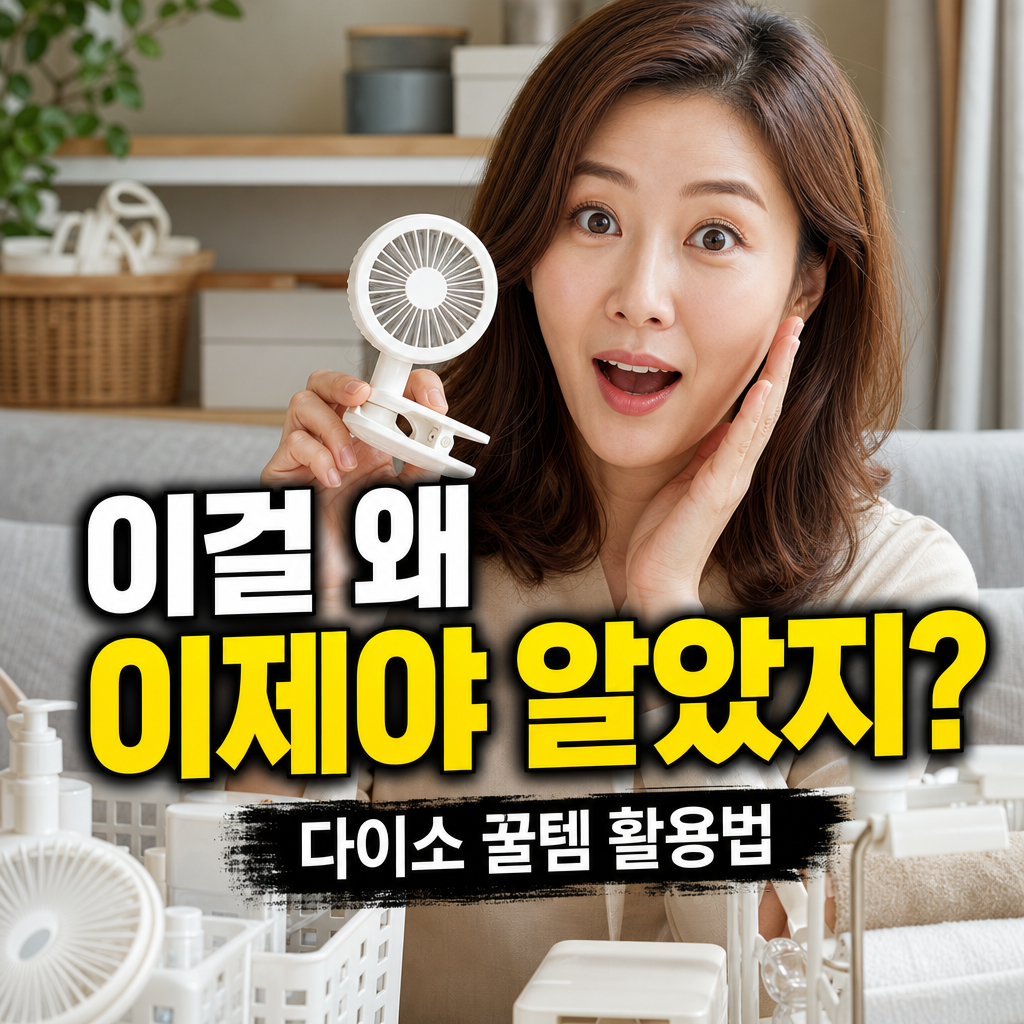 "이걸 왜 이제야 알았지?"...다이소 꿀템 신박한 활용법, 직접 써보니 대박