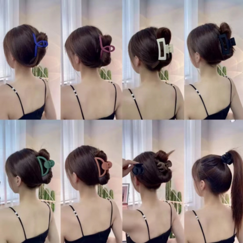 Mirsh [8개 1set] 대용량 꼬임 집게핀