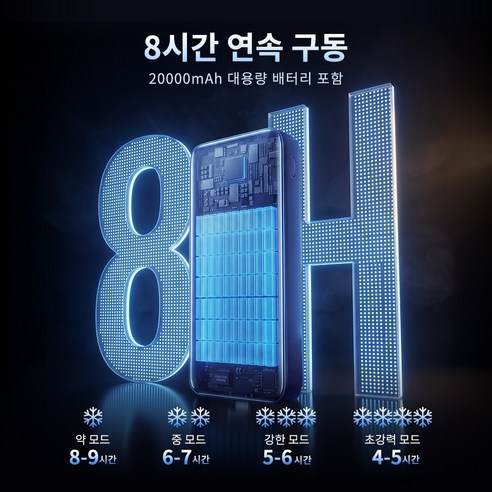 THOUSTA 반도체 냉각 선풍기 조끼 아이스 얼음 쿨링 에어컨 냉풍 작업복 아웃도어 등산 낚시 러닝조끼