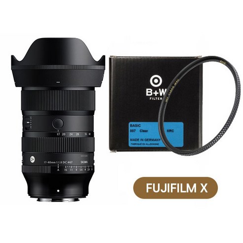후지필름 X-T6 렌즈로 사고 싶은 시그마 17-40mm F1.8 DC 후지 X 마운트