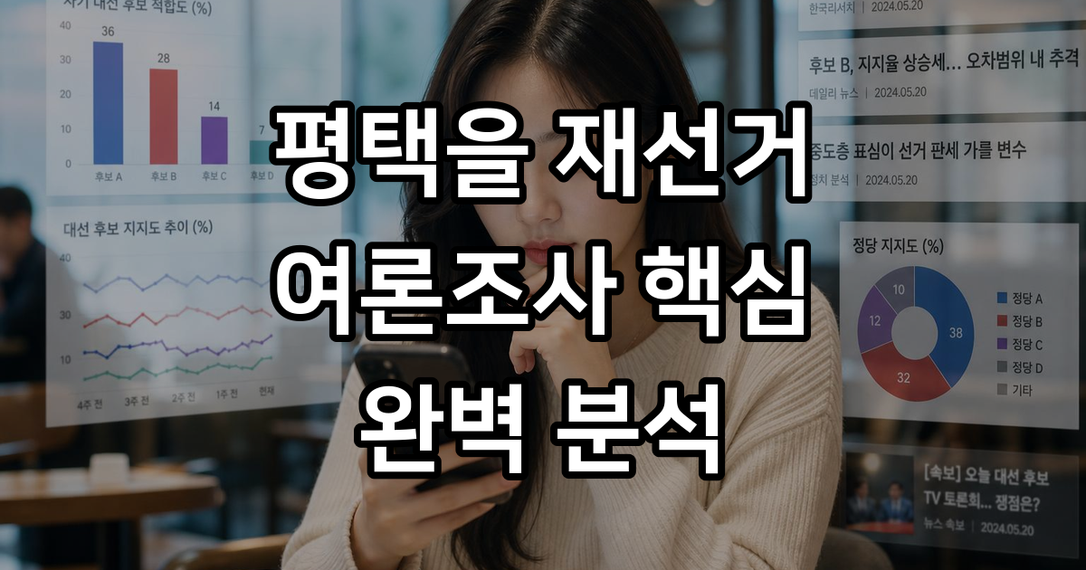 평택을 여론조사